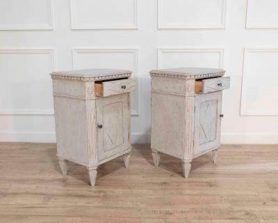 Pair of Swedish Bedside Tables ca 1910