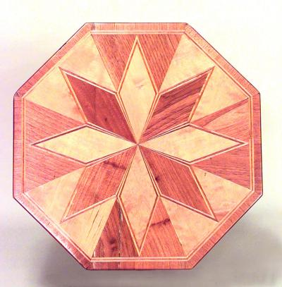 Pair of Swedish Biedermeier Birch End Table