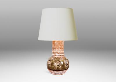 Pair of Swedish Brutalist Table Lamps