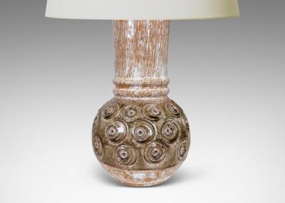 Pair of Swedish Brutalist Table Lamps