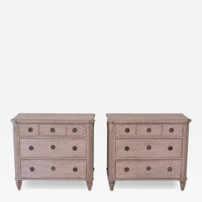 Pair of Swedish Commodes circa 1860