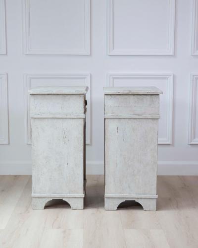 Pair of Swedish Gustavian Bedside Cabinets Circa 1800