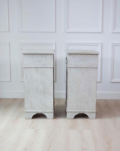 Pair of Swedish Gustavian Bedside Cabinets Circa 1800