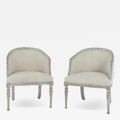 Pair of Swedish Gustavian Chairs