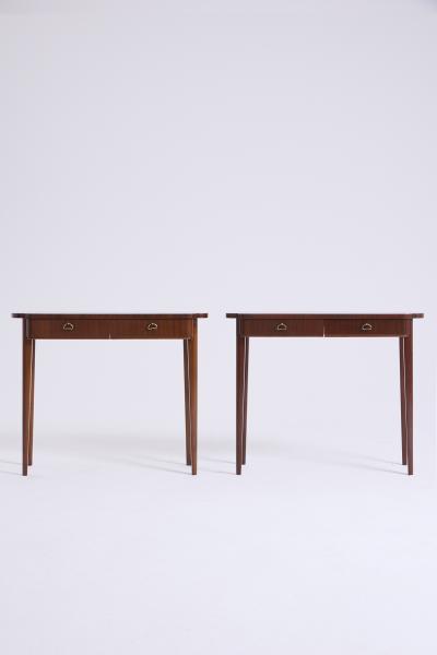 Pair of Swedish Modern Bedside Tables