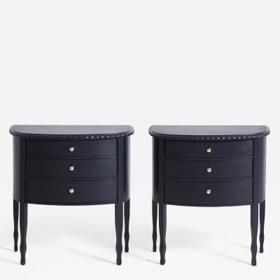 Pair of Swedish Modern Bedside Tables