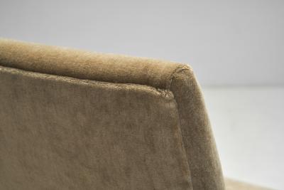 Pair of Swedish Modern Beech Armchairs Sweden circa 1940s