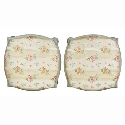 Pair of Swedish Neoclassic Painted Footstools