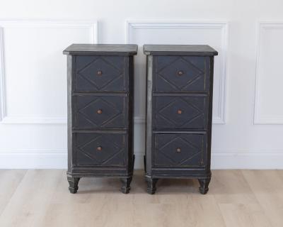 Pair of Swedish Nightstands circa 1840
