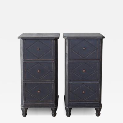 Pair of Swedish Nightstands circa 1840
