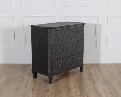 Pair of Swedish Painted Chests of Drawers Circa 1880