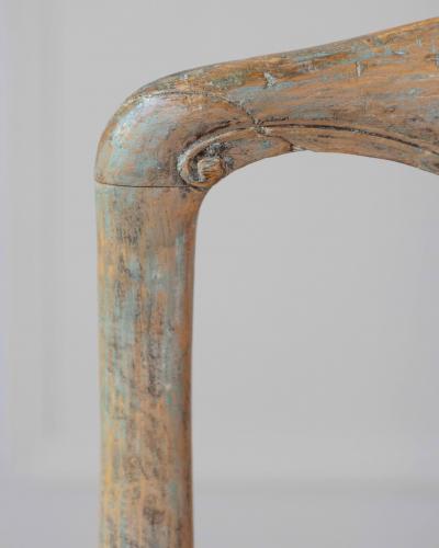 Pair of Swedish Rococo Period Dining Chairs with Vase Form Splats 18th Century
