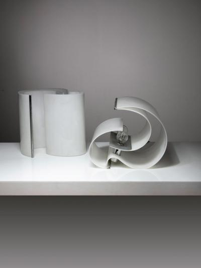 Pair of Table Lamps by Franco Mazzucchelli Tartaglino for Stilnovo
