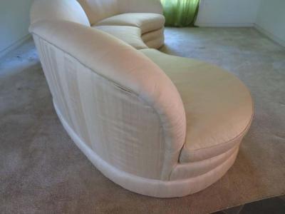 Pair of Three Piece Sectional Sofas Mid Century Modern