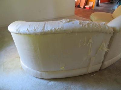 Pair of Three Piece Sectional Sofas Mid Century Modern