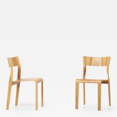 Pair of Torsio Chairs by R thlisberger Switzerland