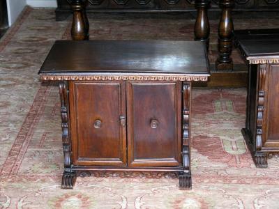 Pair of Tuscan Side Tables