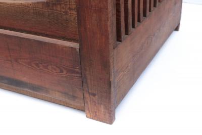 Pair of Two Seater Sofas by Mario Ceroli for Poltronova