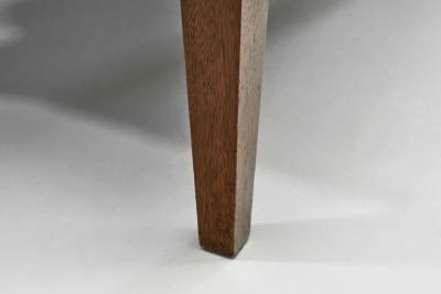 Pair of Upholstered Armchairs with Wooden Frame France ca 1940s