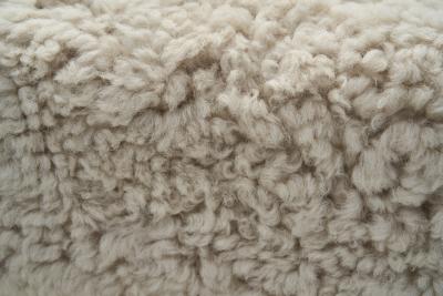 Pair of Upholstered Footstools with Curved Wooden Legs Europe Mid 20th Century