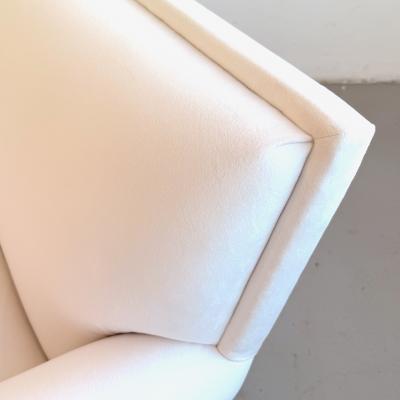 Pair of Upholstered Lounge Chairs Attrb Maison Carlhian France 1930s