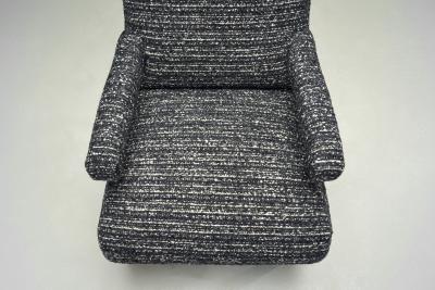 Pair of Upholstered Modernist Armchairs Europe First half of the 20th Century