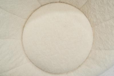 Pair of Upholstered Space Age Swivel Chairs Germany 1970s