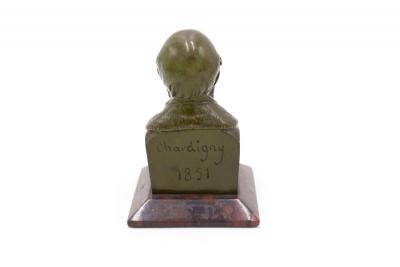 Pair of Victorian Bronze Louis XVI Le Titien Busts