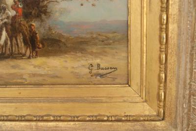 Pair of Victorian Middle Eastern Scene Oil Paintings