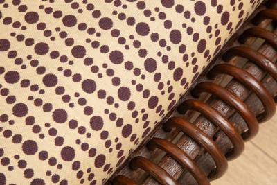 Pair of Vintage Bent Reed Lounge Chairs