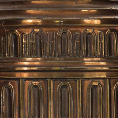 Pair of Vintage Copper Plate US Capitol Bookends