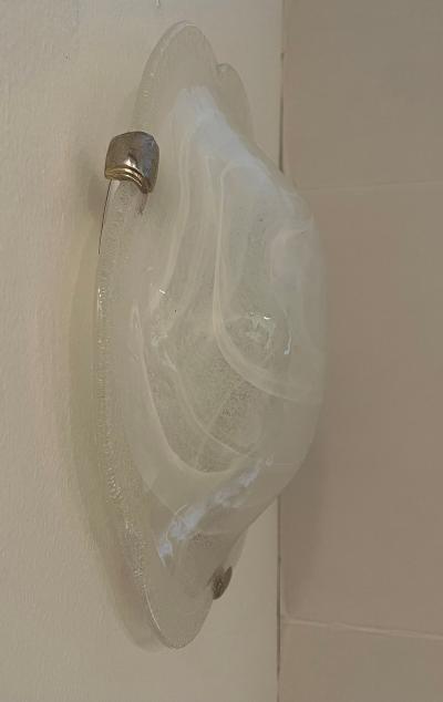 Pair of Vintage Italian Floral Wall Sconces