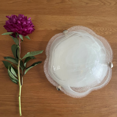 Pair of Vintage Italian Floral Wall Sconces