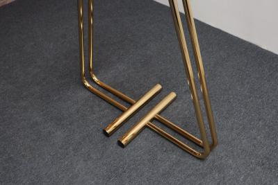 Pair of Vintage Italian Valets Dress Boys in Polished Brass and Lacquered Wood