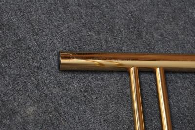 Pair of Vintage Italian Valets Dress Boys in Polished Brass and Lacquered Wood