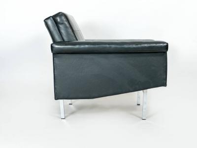 Pair of Vintage Leather Arm Chairs