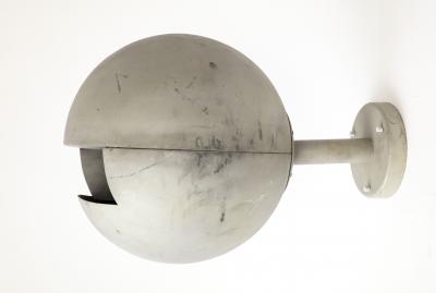 Pair of Vintage Metal Sconces Sweden c 1970