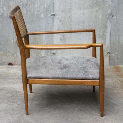 Pair of Vintage Mid Century Armchairs in the Manner of Carlos Milan