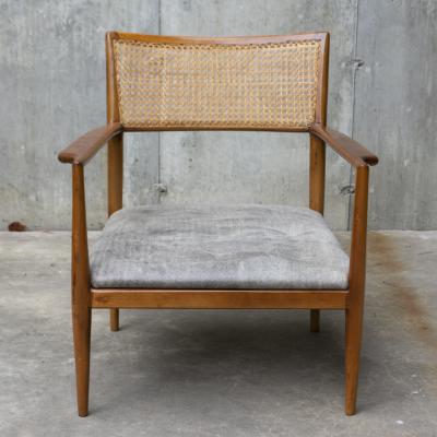 Pair of Vintage Mid Century Armchairs in the Manner of Carlos Milan