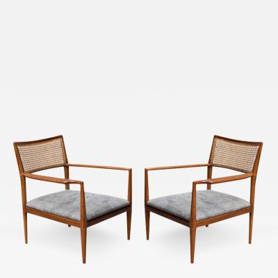 Pair of Vintage Mid Century Armchairs in the Manner of Carlos Milan