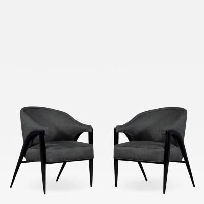 Pair of Vintage Original Mid Century Modern Lounge Chairs