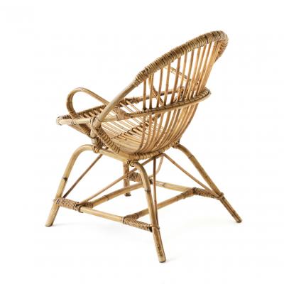 Pair of Vintage Rattan Chairs