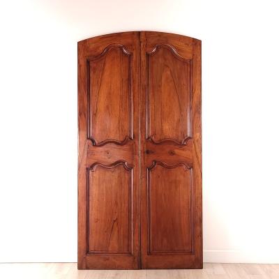 Pair of Walnut Doors France 18th 19th century