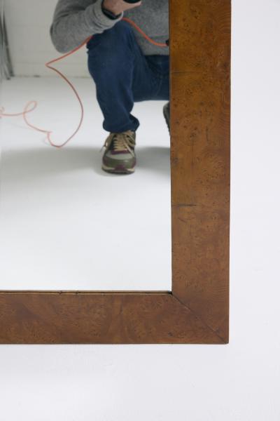 Pair of Walnut Mirrors