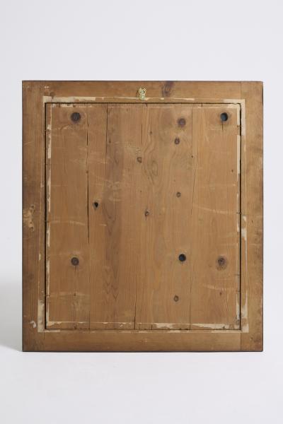 Pair of Walnut Mirrors