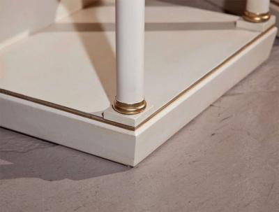 Pair of White Painted End Tables Nightstands