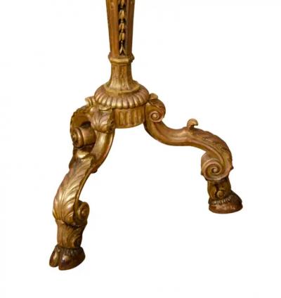 Pair of William and Mary Style Giltwood Torcheres