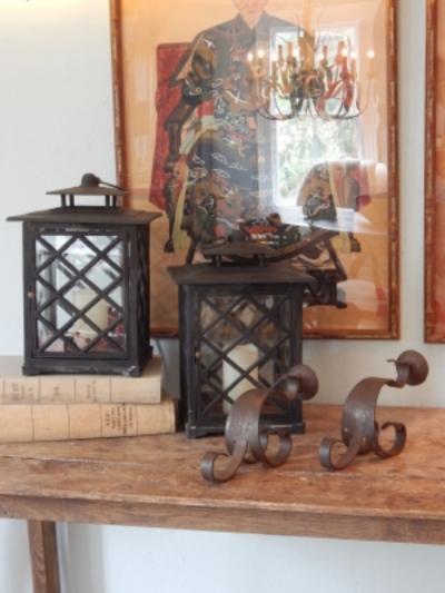 Pair of Wrought Iron Sconces