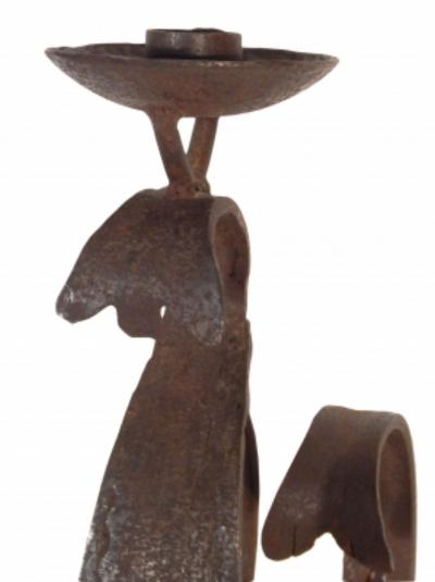 Pair of Wrought Iron Sconces