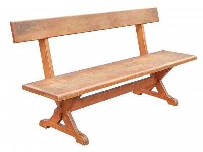 Pair of X Form Benches
